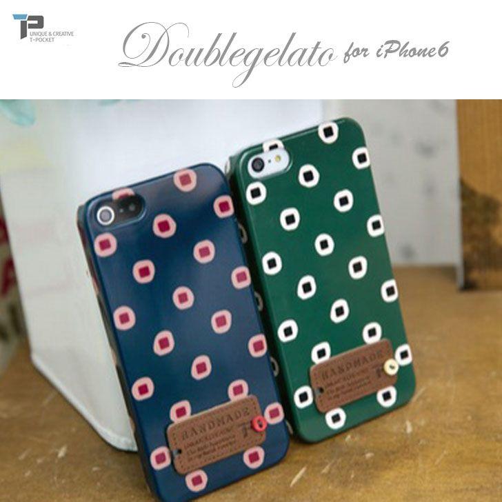 iPhone6s ケース T-POCKET Doublegelato ハード バー ケース カバー｜option