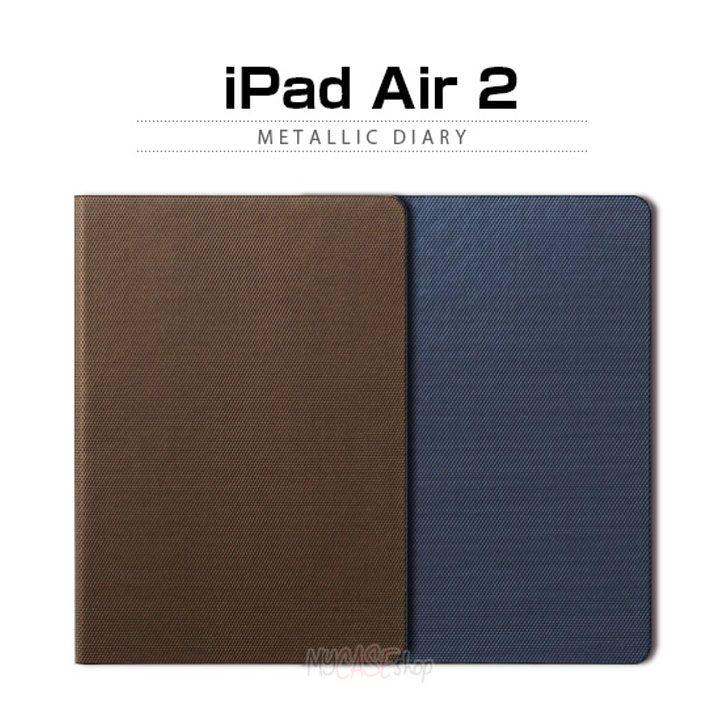 iPad Air2 ケース カバー ZENUS Metallic Diary ゼヌス メタリックダイアリー iPad Air 2｜option