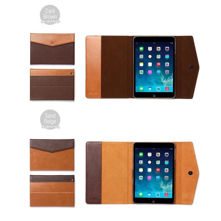 お取り寄せ iPad mini retina ケース カバー ZENUS Prestige Envelope Folio プレステージ エンベロープフォリオ｜option｜02