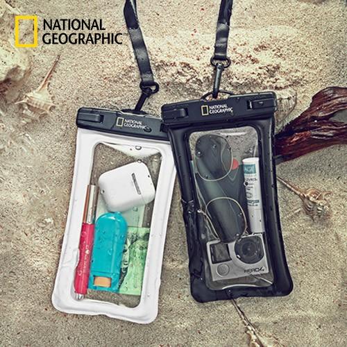 スマホ 防水ケース 各種スマホ対応 水中撮影 4重ロック 完全防水 National Geographic 6.3インチまで対応 お取り寄せ ng20001Select Option