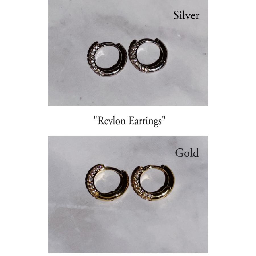(取扱店舗) ジャストラバー ピアス justLoveR. レディース Revlon Earrings レブロン イヤリング SILVER シルバー GOLD ゴールド 韓国アクセサリー 6529023634 ACC