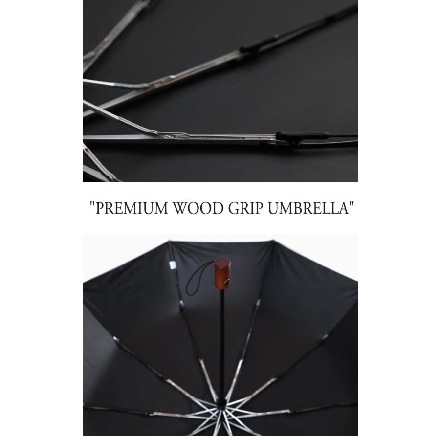 パラチェイス 傘 雨傘 日傘 PARACHASE メンズ PREMIUM WOOD GRIP UMBRELLA プレミアム ウッド グリップ アンブレラ ブラック ネイビー グレー 3218 ACC｜option｜07