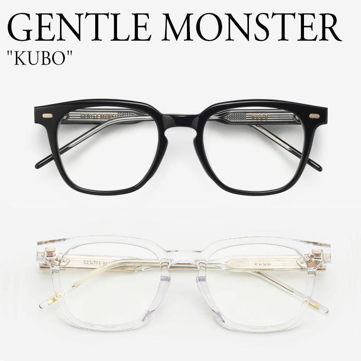 GENTLE MONSTER 黒フレーム クリアレンズサングラス 伊達メガネ GENTLE