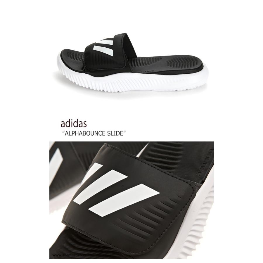 adidas alphabounce slides white