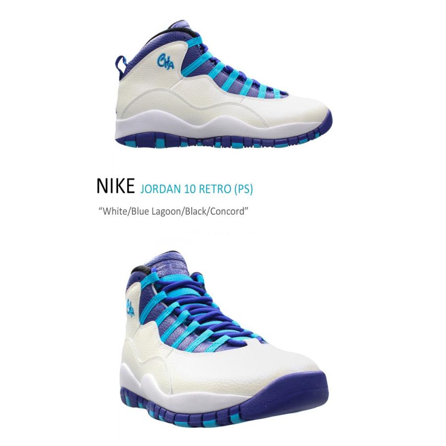jordan 10 white blue black
