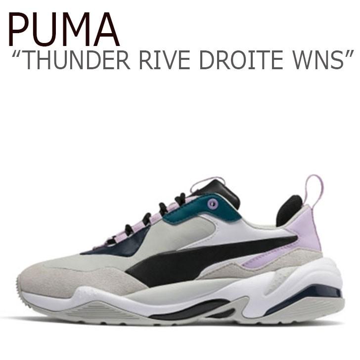 プーマ スニーカー Puma メンズ レディース Thunder Rive Droite Wns サンダー ライブ ドロイト ウーマン Grey Purple グレー パープル シューズ Sn Pm Select Option Yahoo 店 通販 Yahoo ショッピング
