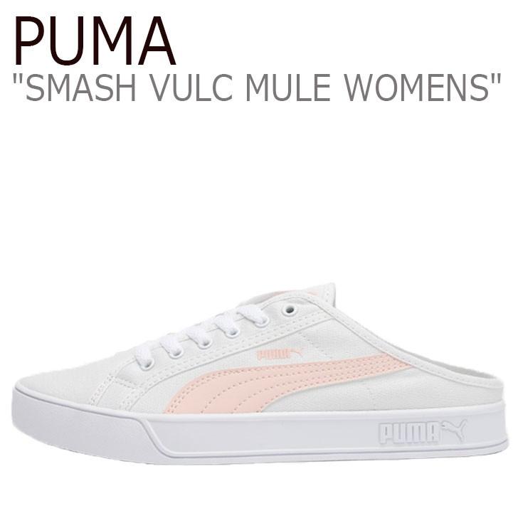 プーマ スニーカー Puma レディース Smash Vulc Mule Womens スマッシュ バルカ ミュール ウィメンズ White ホワイト Pink ピンク シューズ Sn Pm Select Option Yahoo 店 通販 Yahoo ショッピング
