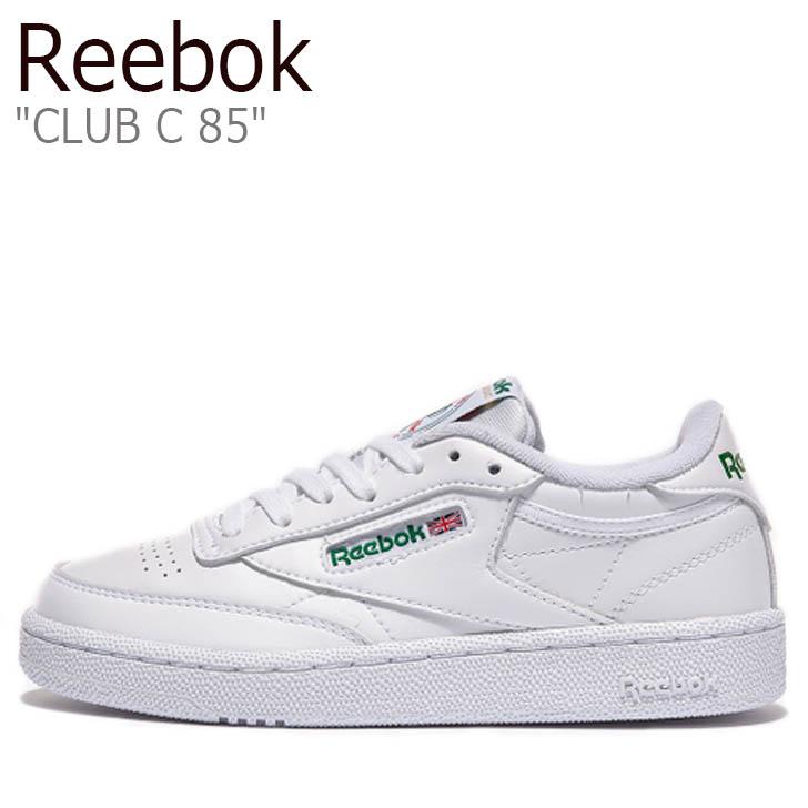 white reebok club c 85