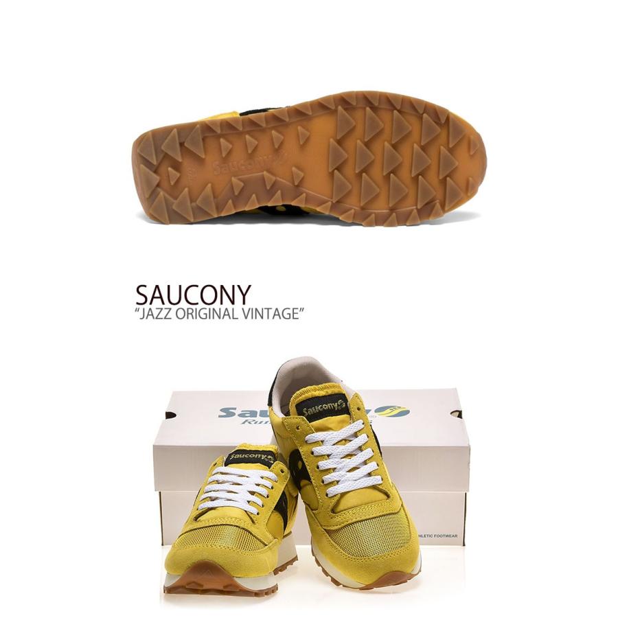 サッカニー スニーカー Saucony メンズ レディース Jazz Original Vintage ジャズオリジナルヴィンテージ Yellow Black イエロー ブラック S 100 シューズ Sn Sc S Select Option Yahoo 店 通販 Yahoo ショッピング
