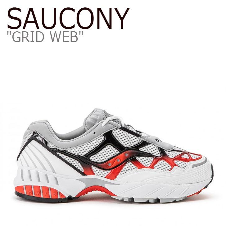 saucony grey red