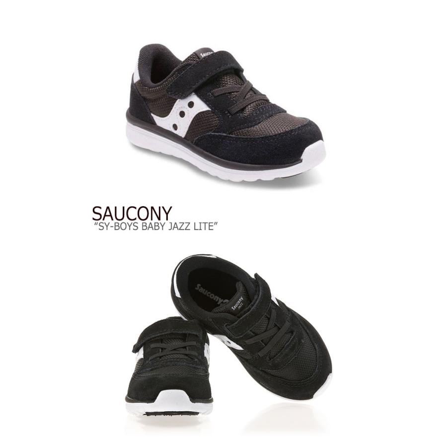 サッカニー スニーカー Saucony キッズ Sy Boys Baby Jazz Lite ボーイズ ベイビー ジャズ ライト 子供用 Black ブラック St シューズ Sn Sc St Select Option Yahoo 店 通販 Yahoo ショッピング