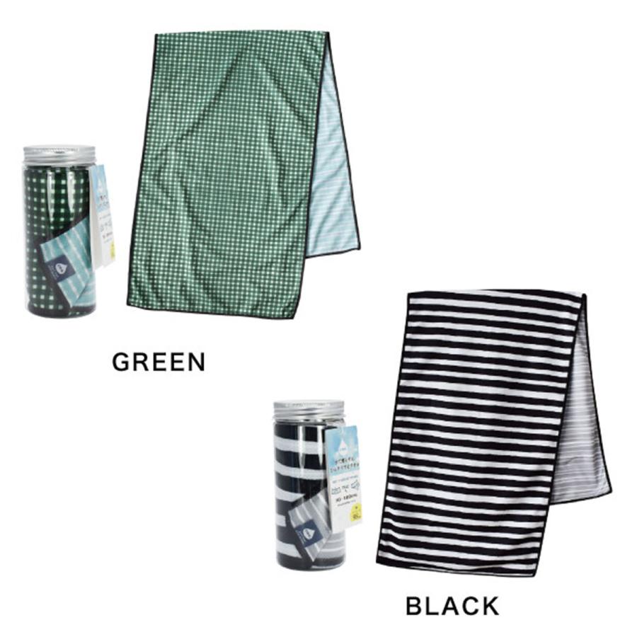 クールタオル COO.  コンパクト カラフル チェック ボーダー 冷感 タオル 涼しい 冷たい 猛暑 対策 旅行 旅 便利グッズ 行楽 フィットネス ジム スポーツ 観戦 |  | 10