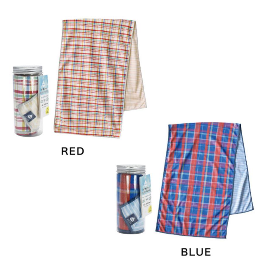 クールタオル COO.  コンパクト カラフル チェック ボーダー 冷感 タオル 涼しい 冷たい 猛暑 対策 旅行 旅 便利グッズ 行楽 フィットネス ジム スポーツ 観戦 |  | 09