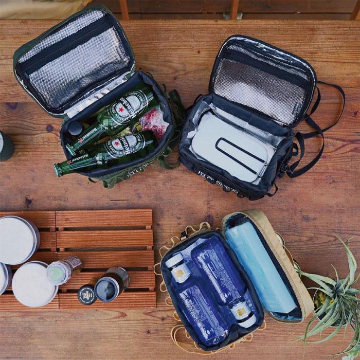 SLOWER スロウワー SOFT COOLER Cascade 4.0L アウトドア ソフト クーラー ショッピングバッグ バーベキュー 弁当 保温 保冷 ショッピングバッグ | SLOWER | 12