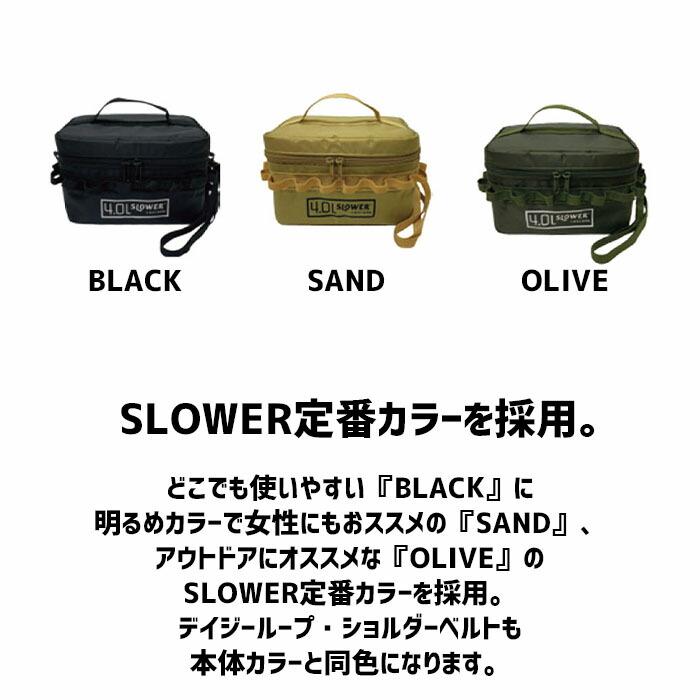 SLOWER スロウワー SOFT COOLER Cascade 4.0L アウトドア ソフト クーラー ショッピングバッグ バーベキュー 弁当 保温 保冷 ショッピングバッグ | SLOWER | 07