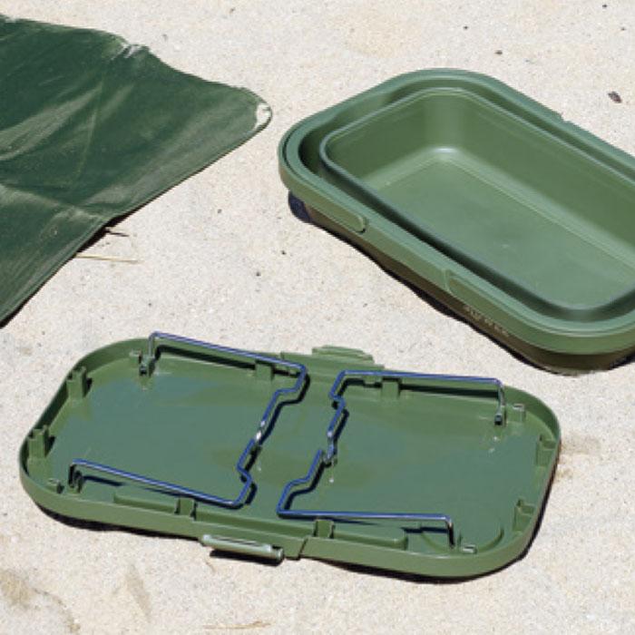 SLOWER スロウワー フォールディングバスケット Mista アウトドア 軽量 レジャー 頑丈 物入れ ピクニック テーブル レジャー キャンプ 釣り フェス ビーチ 海 | SLOWER | 12