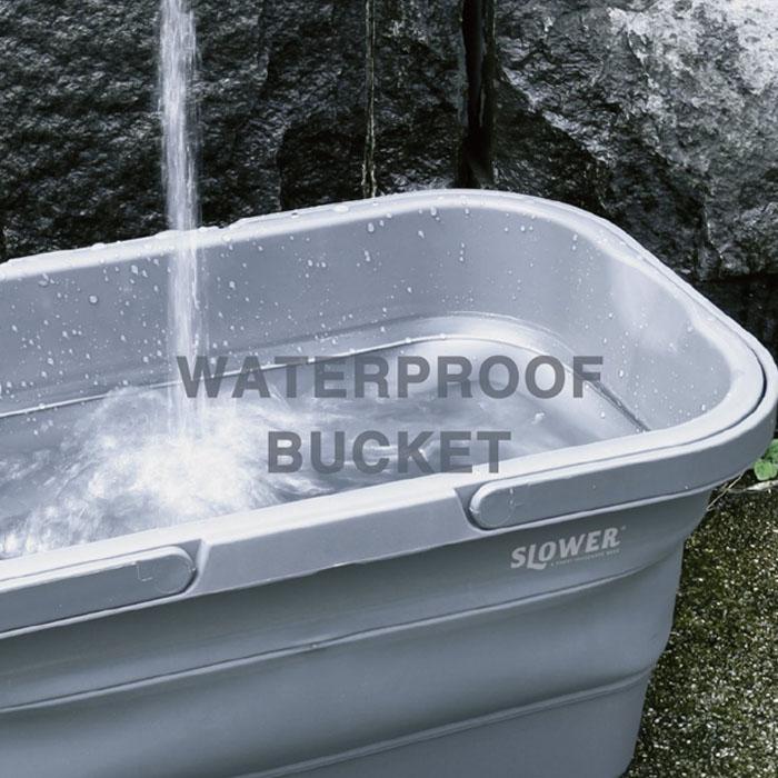 SLOWER スロウワー フォールディングバスケット Mista アウトドア 軽量 レジャー 頑丈 物入れ ピクニック テーブル レジャー キャンプ 釣り フェス ビーチ 海 | SLOWER | 09