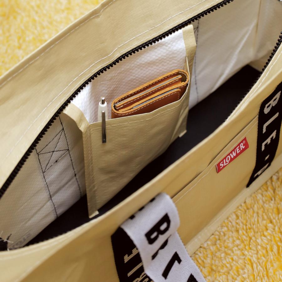 SLOWER スロウワー PEBBLE スクールバッグ 旅 旅行 オススメ 便利アイテム ショルダー 防水 通勤 通学 ショッピングバッグ 軽量 | SLOWER | 06