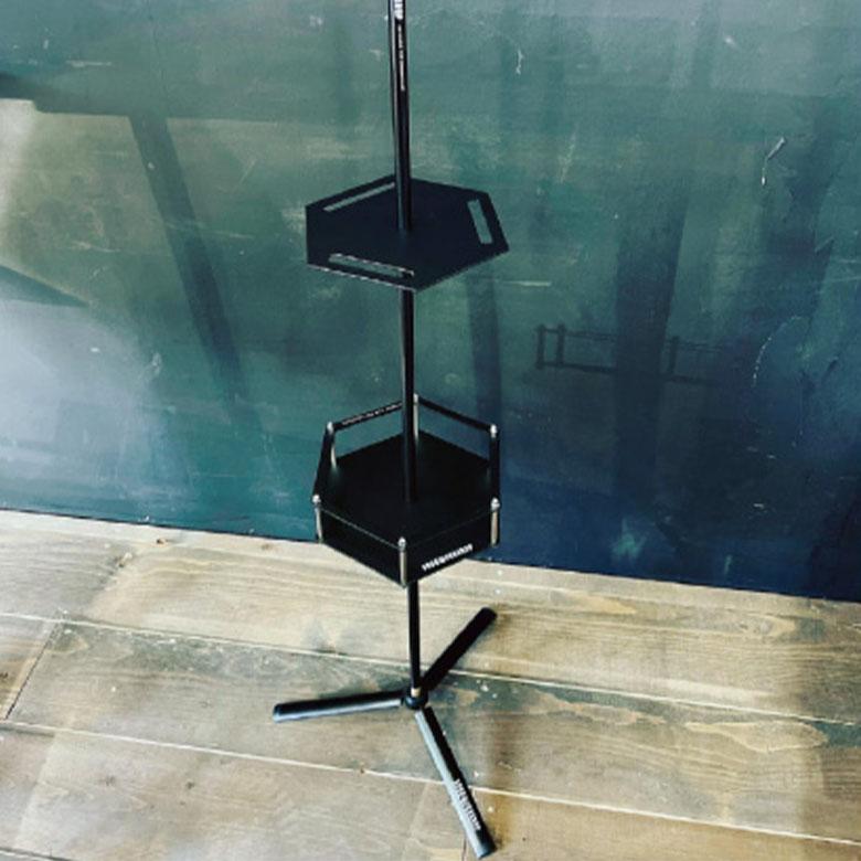 5050workshop 2WAYスタンド スタートキット アウトドア ランタン ハンガー ポール 吊るし ハンギング ジョイント アルミ 軽量 ソロ ツーリング トレッキング | 5050WORKSHOP