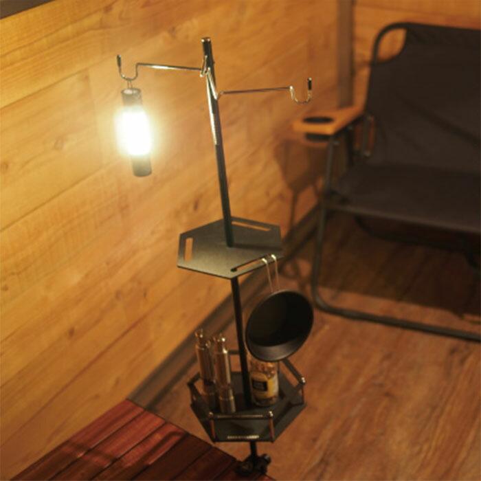 5050workshop 2WAYスタンド スタートキット アウトドア ランタン ハンガー ポール 吊るし ハンギング ジョイント アルミ 軽量 ソロ ツーリング トレッキング | 5050WORKSHOP | 05