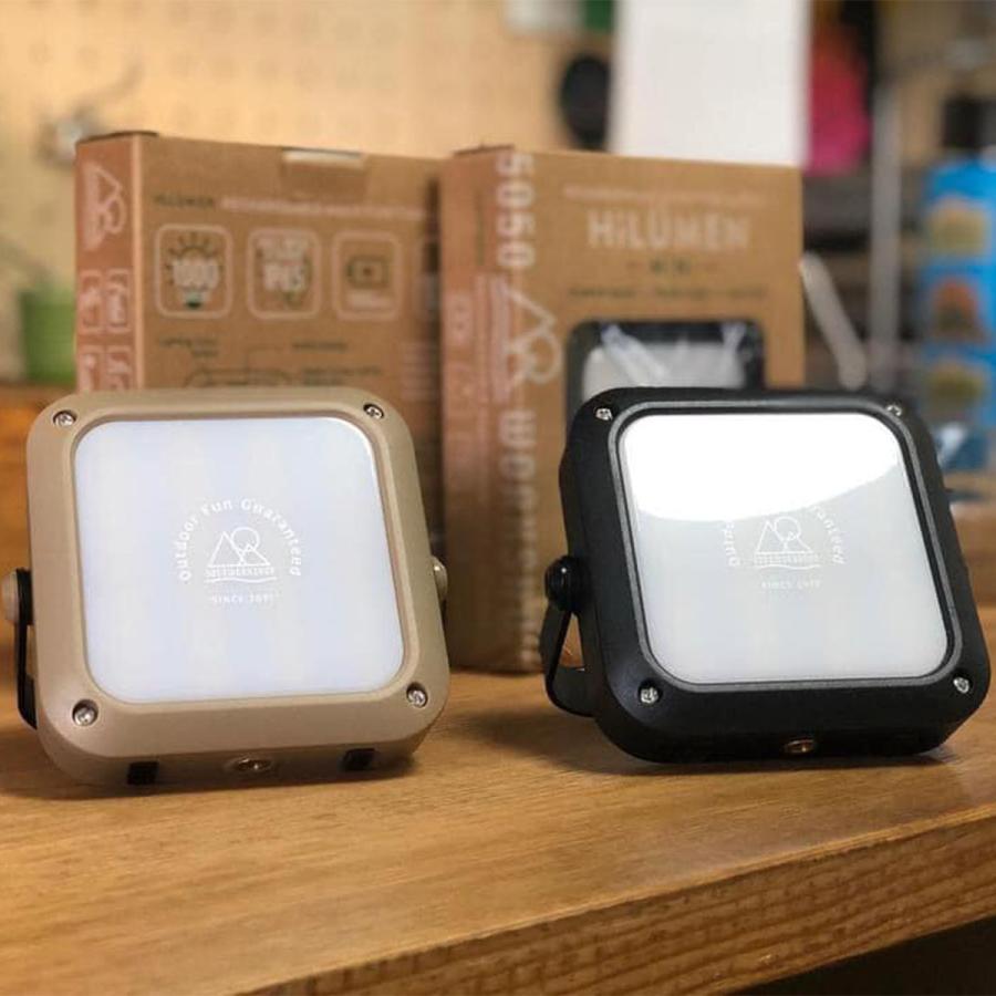 HiLUMEN LANTERN mini アウトドア キャンプ ランタン ワークライト LED モバイルバッテリー 吊るし マグネット 懐中電灯 USB 非常 防災 地震 用 白 暖 色 | 5050WORKSHOP | 12