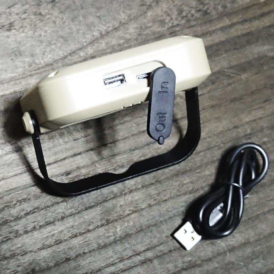 HiLUMEN LANTERN mini アウトドア キャンプ ランタン ワークライト LED モバイルバッテリー 吊るし マグネット 懐中電灯 USB 非常 防災 地震 用 白 暖 色 | 5050WORKSHOP | 14