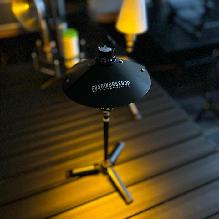 カサシェード アウトドア MINIMAライト用 ランタン ハンガー ポール ソロ ツーリング トレッキング アフター オプション パーツ パワーアップキット | 5050WORKSHOP