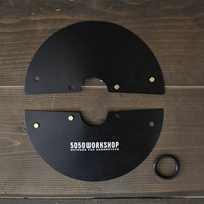 カサシェード アウトドア MINIMAライト用 ランタン ハンガー ポール ソロ ツーリング トレッキング アフター オプション パーツ パワーアップキット | 5050WORKSHOP | 04