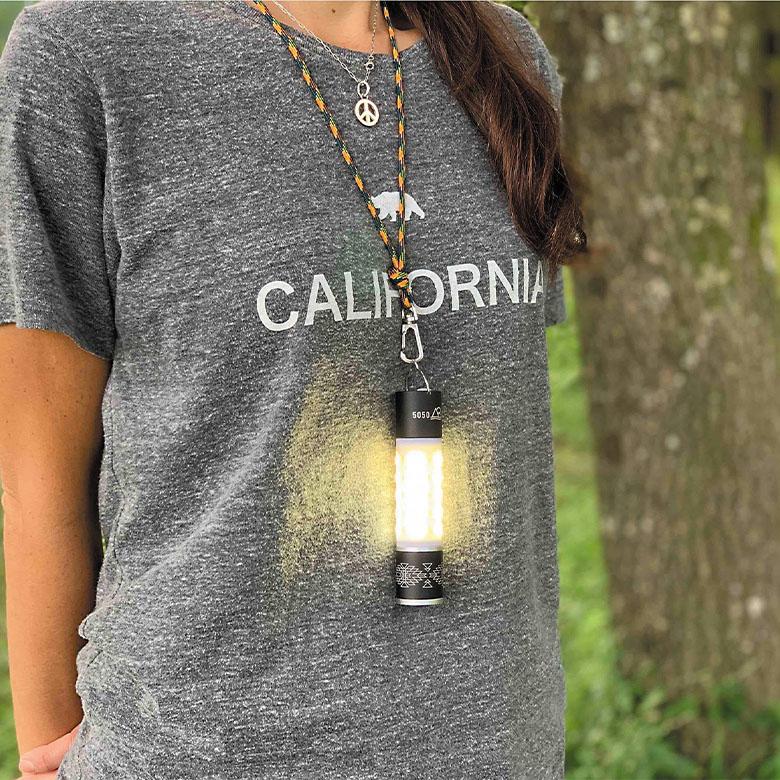 5050workshop MINIMALIGHT アウトドア ランタン ハンディ ライト トーチ LED モバイルバッテリー 首掛 懐中電灯 USB 非常 停電 防災 地震 対策 用 白 暖 電球 色 | 5050WORKSHOP | 13