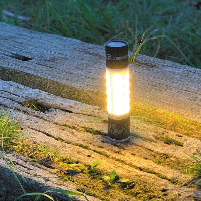 5050workshop MINIMALIGHT アウトドア ランタン ハンディ ライト トーチ LED モバイルバッテリー 首掛 懐中電灯 USB 非常 停電 防災 地震 対策 用 白 暖 電球 色 | 5050WORKSHOP | 10