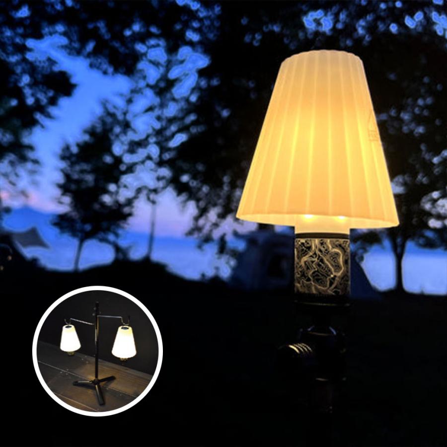 レトロシェード アウトドア MINIMAライト用 ランタン ハンガー ポール ソロ ツーリング トレッキング アフター オプション パーツ パワーアップキット | 5050WORKSHOP