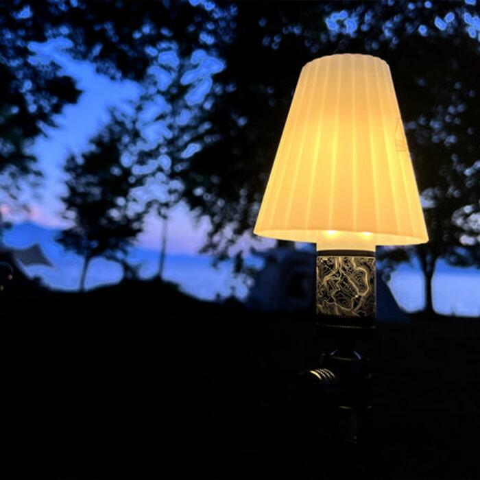 レトロシェード アウトドア MINIMAライト用 ランタン ハンガー ポール ソロ ツーリング トレッキング アフター オプション パーツ パワーアップキット | 5050WORKSHOP | 05