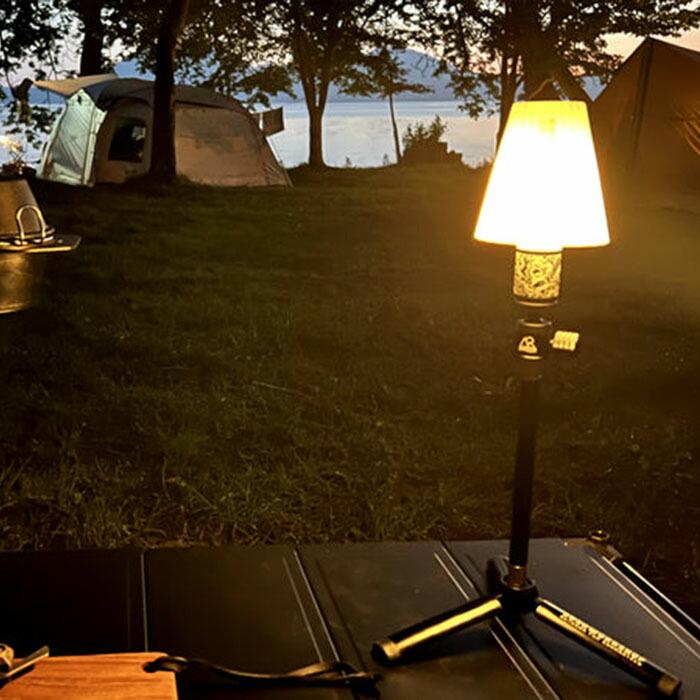 レトロシェード アウトドア MINIMAライト用 ランタン ハンガー ポール ソロ ツーリング トレッキング アフター オプション パーツ パワーアップキット | 5050WORKSHOP | 07