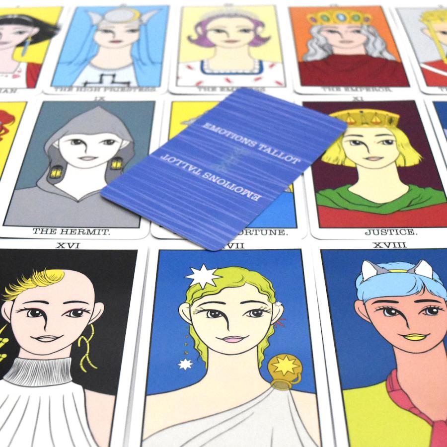 EMOTIONS TAROT（エモーションズタロット） ｜ nana ｜ カード22枚 日本語解説紙付き 【正規品】 0136162