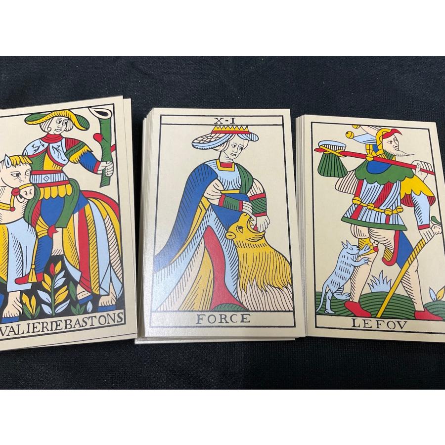 真★タロット タロット・ド・マルセイユ TAROT DE MARSEILLE （ジャン・ノブレ1650年