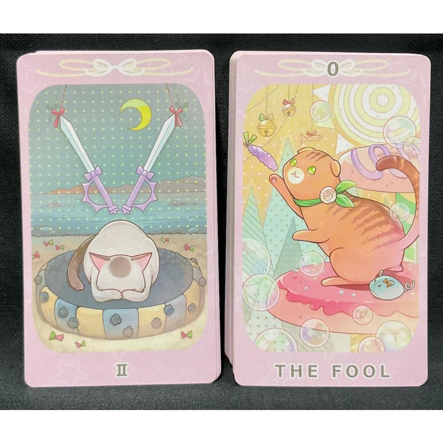 ドリーミングキャットタロット DREAMING CAT TAROT 日本語解説書付き