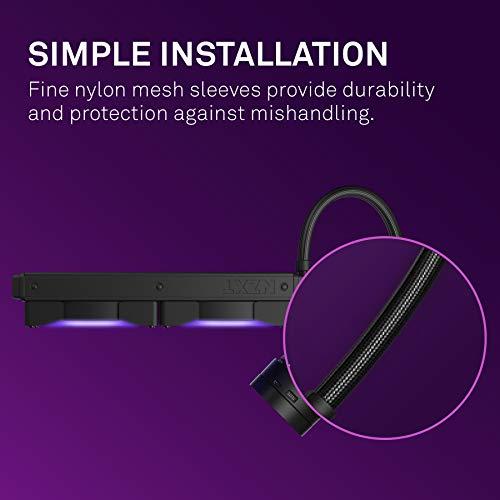 NZXT KRAKEN X53 簡易水冷CPUクーラー RGBファン搭載 240mm RL-KRX53-R1 FN1524 