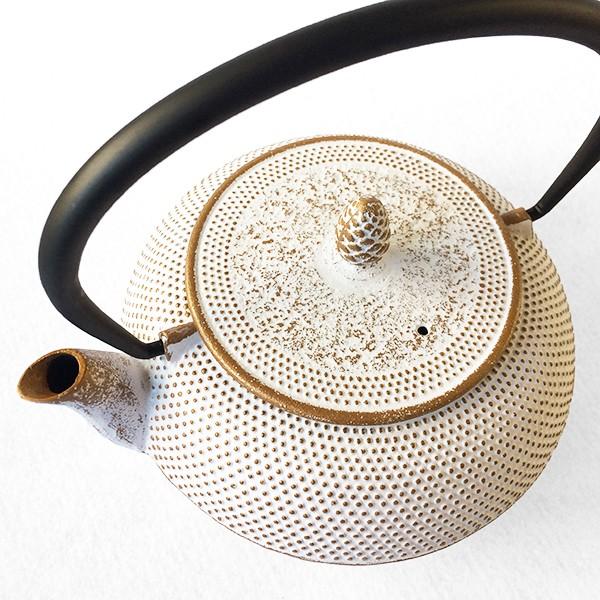 南部鉄器 急須 カラーポット おしゃれ ロジアソシエイツ Roji 霰 Arare 白 ゴールド 0 6l 50 whg 季節を折りかさねる暮らし 折々屋 通販 Yahoo ショッピング