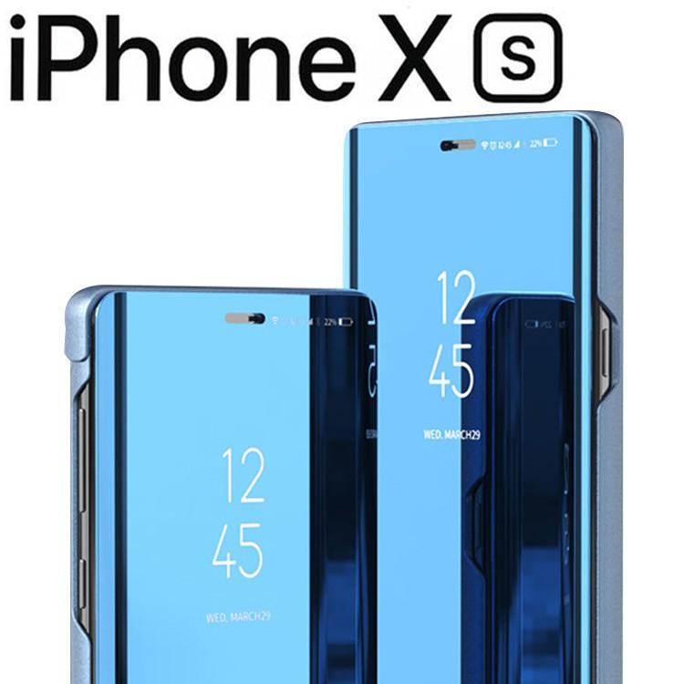 Iphone Xs ケース 手帳型 Iphonexs ミラー カバー 光沢 耐衝撃 ケース 手帳 アイフォンxs Ipxs Mirrorskelt スマホケース Orancio 通販 Yahoo ショッピング