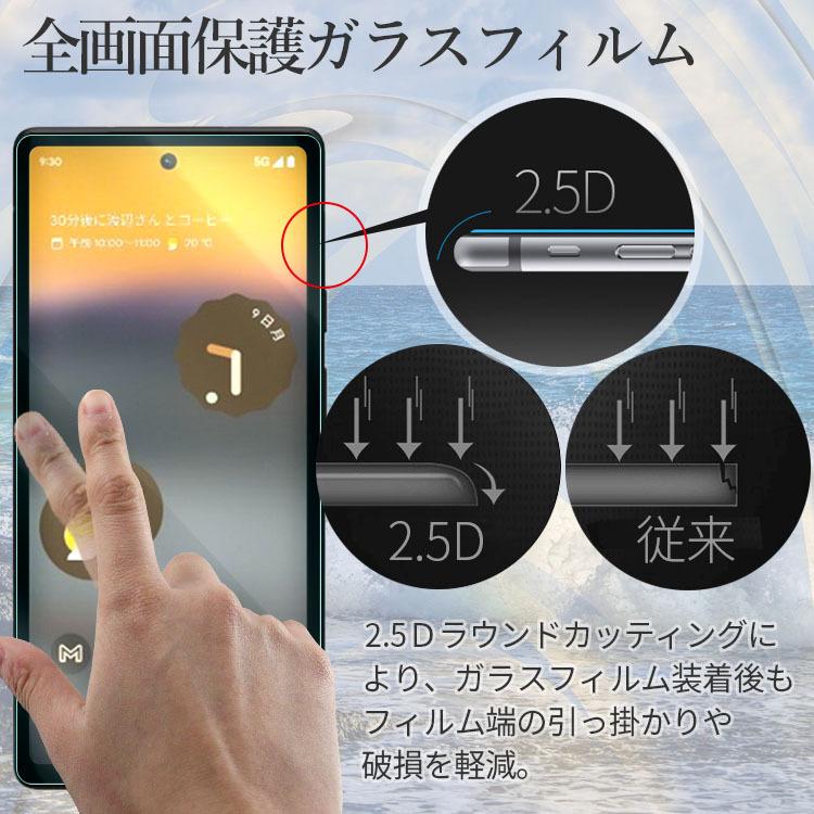 Google Pixel 6a フィルム pixel6a ガラスフィルム ピクセル6a 強化