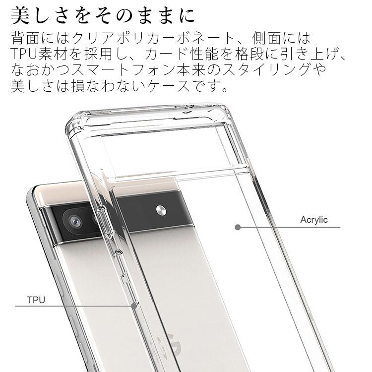 Google Pixel - 新品　pixel6aホワイト SIMフリー衝撃吸収クリアケース付き画面保護フィル Google Pixel 6a ケース pixel6a スマホケース 保護カバー