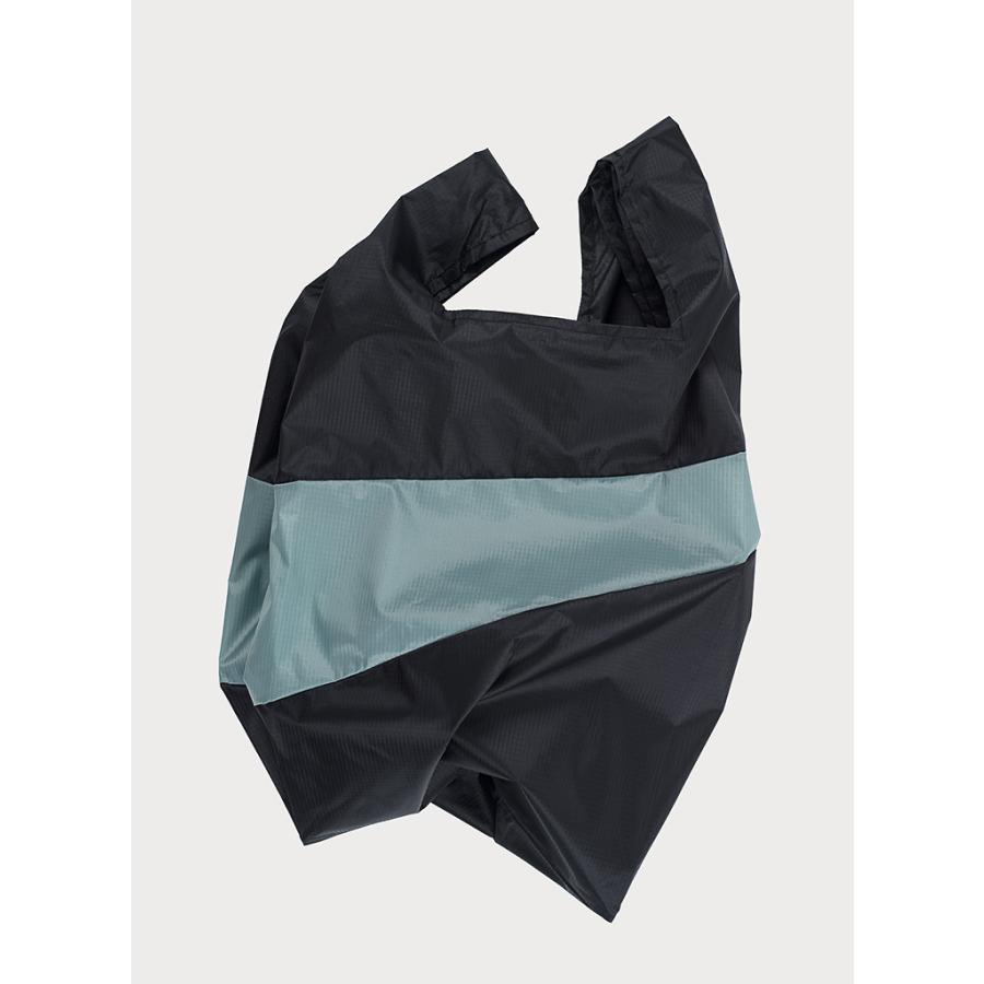 LサイズSUSAN BIJL スーザンベル エコバッグ 黒 スーザンベル / ショッピングバッグ Black & Black