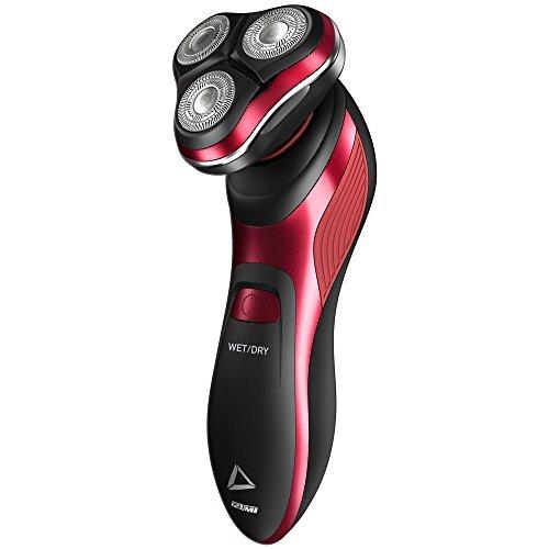 IZUMI 3ヘッド 回転式シェーバー レッド IZR-N1261-R 