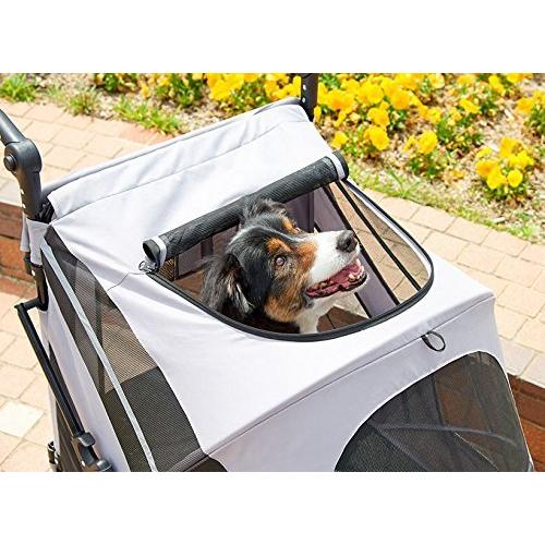 【OFT】 PGソフトカート BIG ニュー ペット バギー ペットカート 折りたたみ ワンタッチ開閉 犬 大型 中型 多頭 ? 