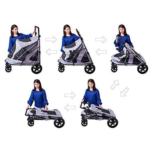 【OFT】 PGソフトカート BIG ニュー ペット バギー ペットカート 折りたたみ ワンタッチ開閉 犬 大型 中型 多頭 ? 