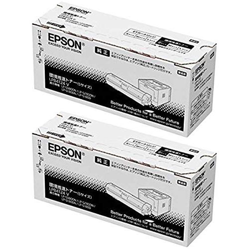 EPSON LPB4T24V 環境推進トナー 純正品 Sサイズ 2本セット EPSON LPB4T24V 環境推進トナー 純正品 Sサイズ 2本セット