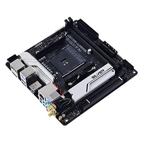 BIOSTAR AMD B550チップセット搭載 Mini ITX マザーボード [ B550T-SILVER ] 