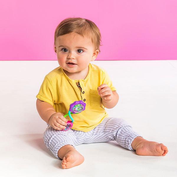 KidsII ブライトスターツ プリティ イン ピンク バーベル・ラトル