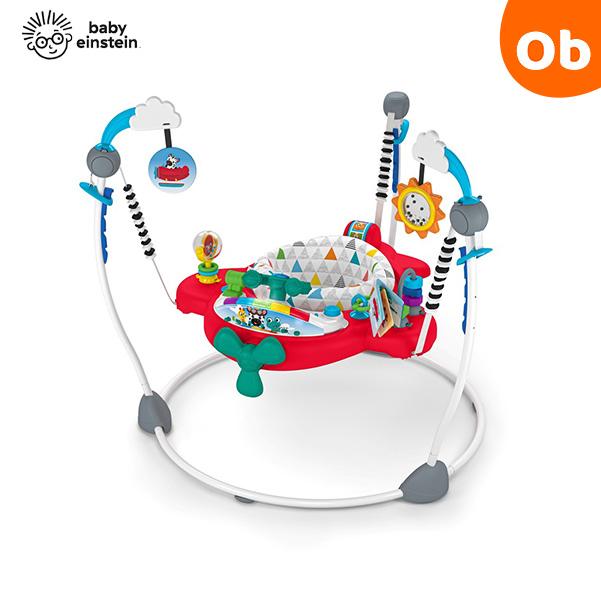 [美品] ベビーアインシュタイン ジャンパー Baby Einstein電池付き KidsII ベビーアインシュタイン エアプレーンアドベンチャー・2in1