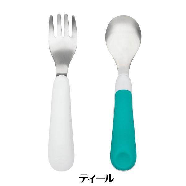 oxo tot  フォーク＆スプーンセット【ゆうパケット送料無料】｜orange-baby｜02